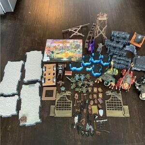 MegaBloks Dragons Krystal Wars Mini-figures, Dragons & Accessories Lot